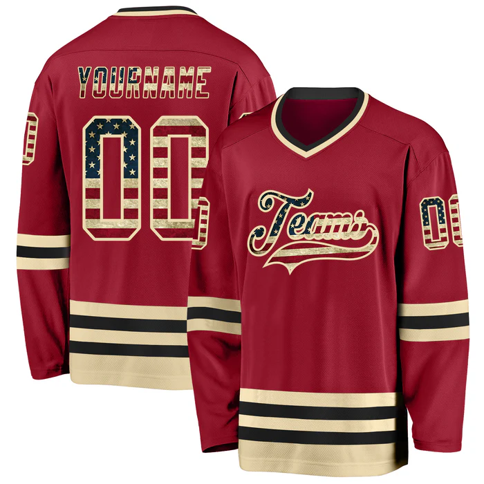 Custom Ice Hockey Team Jersey Stitched Printed Team Logo with Stitched Printed Name Number Team Logo for Men Women Youth Kids