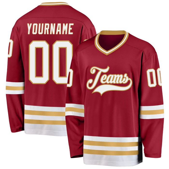 Stitched Printed Name Number Logo Custom Hockey Team Jersey for Tournament Jersey for Teams Players Fans Men Women Youth Kids