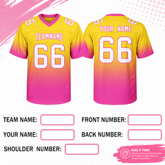 Custom Football Team Jersey with Personalized Team Logo Stitched Printed Name Number