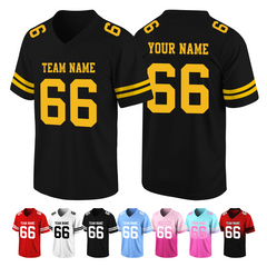 Stitched Printed Personalization Custom Game Day Football Jersey for Fathers Day Gift
