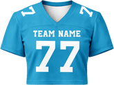 Custom Football Team Uniform with Custom Lettering with Stitched Printed Personalization