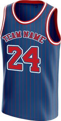 Casual Custom Team Basketball Shirt Embroidered and Printed for School Team Uniform Tops
