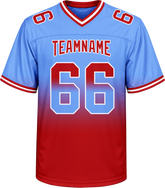 Custom Football Game Jersey Stitched Printed Team Logo for Adults and Kids