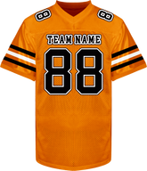 Sleeve Stripe Custom Youth Football Jersey with Name and Number