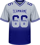 Custom Football Fan Shirt with Custom Lettering Team Uniform