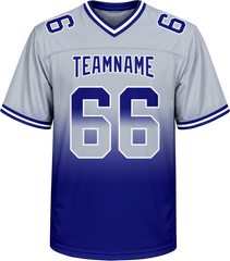 Custom Football Fan Shirt with Custom Lettering Team Uniform