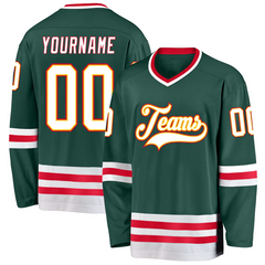 Stitched Printed Personalization Custom Hockey Game Jersey with Stitched Printed Name Number Team Logo for Men Women Youth Kids