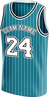 Custom Basketball Game Top with Custom Lettering for Championship Game