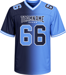 Custom Football Jersey with Personalized Name Number Team Uniform