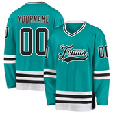 Custom Hockey Team Jersey Athletic Team Jersey with Personalized Name Number Logo for Teams Players and Fans