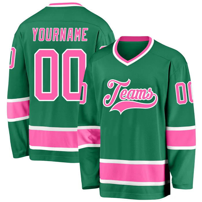 Personalized Hockey Team Jersey Stitched Printed Hockey Design for Game Day Shirt for Teams Players Fans Men Women Youth Kids