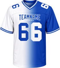 Stitched Printed Personalization Custom American Football Jersey with Sleeve Number