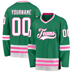 Custom Hockey Team Jersey Stitched Printed Name Number for Winter Sports Party for Teams Players Fans Men Women Youth Kids