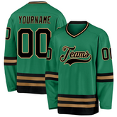 Custom Ice Hockey Team Jersey with Team Name and Player Number with Stitched Printed for Teams Players Fans Men Women Youth Kids