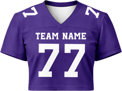 Personalized Team Football Jersey with Back Name and Number Game Day Shirt
