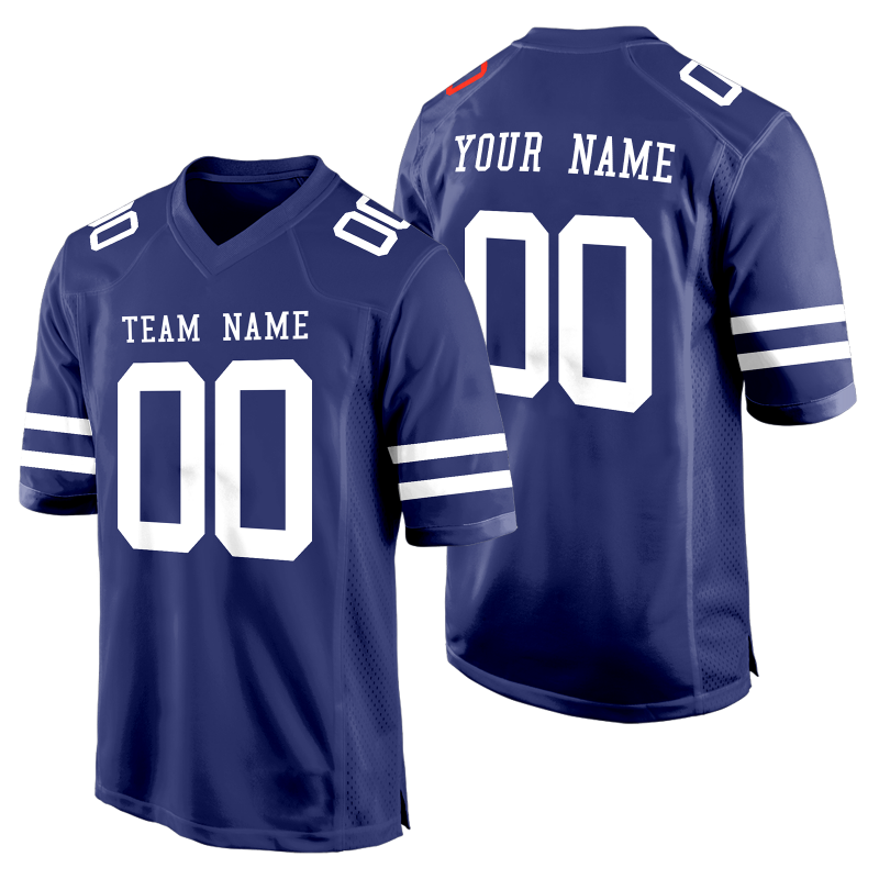 Custom Football Jersey with Custom Names and Numbers Stitched Printed Name Number Logo