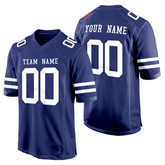 Custom Football Jersey with Custom Names and Numbers Stitched Printed Name Number Logo