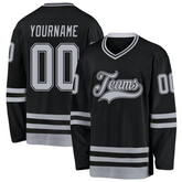 Personalized Ice Hockey Jersey Authentic Style Team Jersey with Stitched Printed Name Number Logo for Team Uniforms