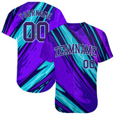 Custom Baseball Uniform with Player Name and Number