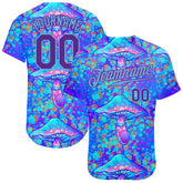 Custom Baseball Shirt Modern with Custom Name Number