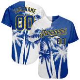 Custom Button Down Baseball Jersey Personalized Style with Personalized Team Logo