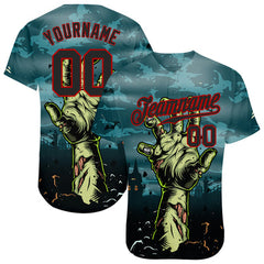 Cheer Team Personalized Baseball Jersey with Player Name and Number