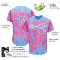 Personalized Baseball Jersey with Name Number and Logo for Cheer Squad