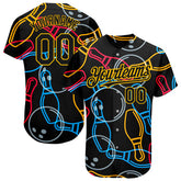 Custom Baseball Team Jersey with Custom Text and Number