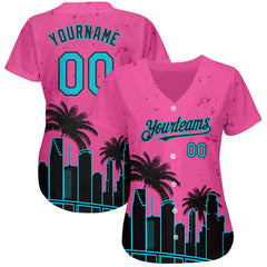 Personalized Baseball Jersey with Custom Text and Number for Coach Gift