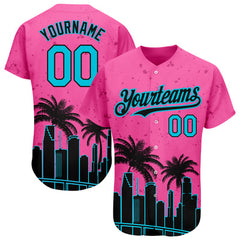 Personalized Baseball Jersey with Custom Text and Number for Coach Gift