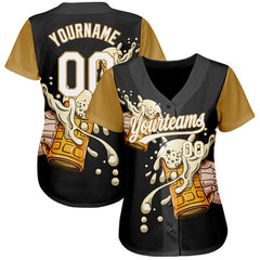 Retro Personalized Baseball Shirt with Custom Name Number