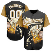Retro Personalized Baseball Shirt with Custom Name Number