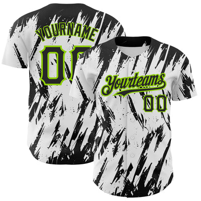 Personalized Baseball Jersey Pinstripe with Player Name and Number