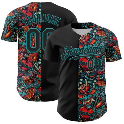 Personalized Baseball Shirt Button Down Stitched Printed