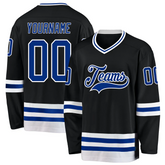 Custom Hockey Jersey with Chest Logo Game Day Shirt with Personalized Name Number Logo for Teams Players and Fans