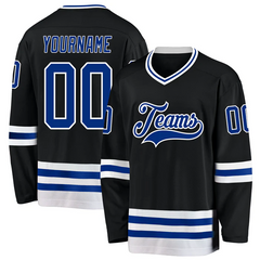 Custom Hockey Jersey with Chest Logo Game Day Shirt with Personalized Name Number Logo for Teams Players and Fans