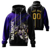 Personalized Printed Sweatshirt with Printed Logo Name for Men Women Youth