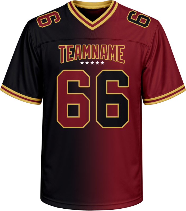 Personalized Football Jersey Stitched Printed Name Number for Corporate Groups