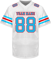 Personalized Football Team Jersey Stitched Printed Team Logo