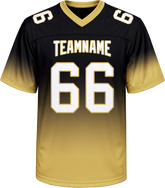Custom Football Fan Shirt with Name Number and Logo for Class Reunion Groups