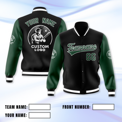 Urban Custom Group Jacket with Custom Text and Logo Printed and Embroidered for Weekend Wear