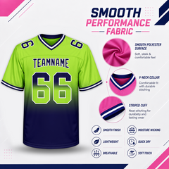 Custom Game Day Football Jersey Stitched Printed Team Customization