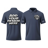 Quick Dry Custom Printed Logo Polo Uniform Printed Design for Business Team Uniforms