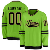 School Team Style Custom Hockey Game Jersey Stitched Printed Custom Design with Stitched Printed Name Number Team Logo for Men Women Youth Kids