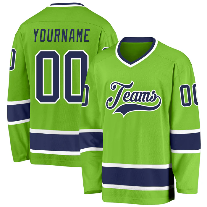 Custom Hockey Fan Shirt with Name and Number with Stitched Printed Team Customization for Teams Players Fans Men Women Youth Kids