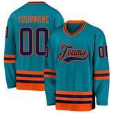 Custom Hockey Team Jersey Solid Team Jersey with Custom Name Number Team Logo for Men Women Youth Kids