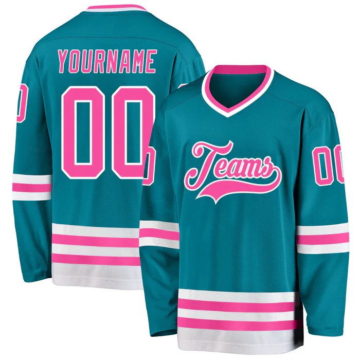 Custom Hockey Jersey Retro Team Jersey with Stitched Printed Name Number Logo for Team Uniforms