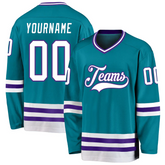 Stitched Printed Custom Design Personalized Hockey Team Jersey with Custom Names and for Teams Players Fans Men Women Youth Kids