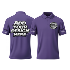 Personalized Printed Polo Shirt for School Club Shirt with Printed Logo Name Text