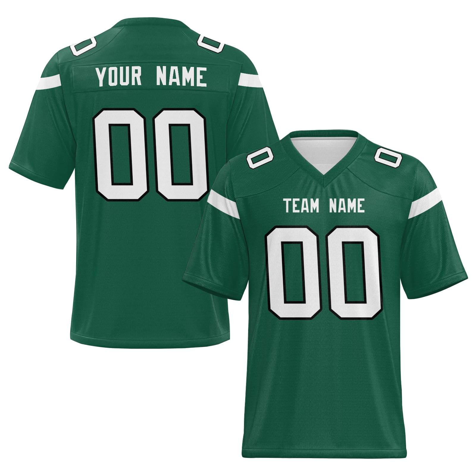 Personalized American Football Jersey Oversized Stitched Printed